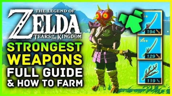 What are the strongest weapons in the game?