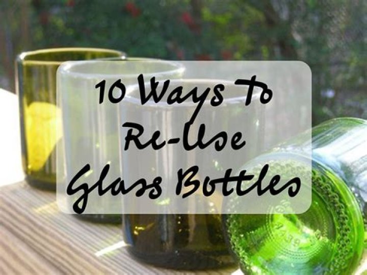 What can glass be used for?