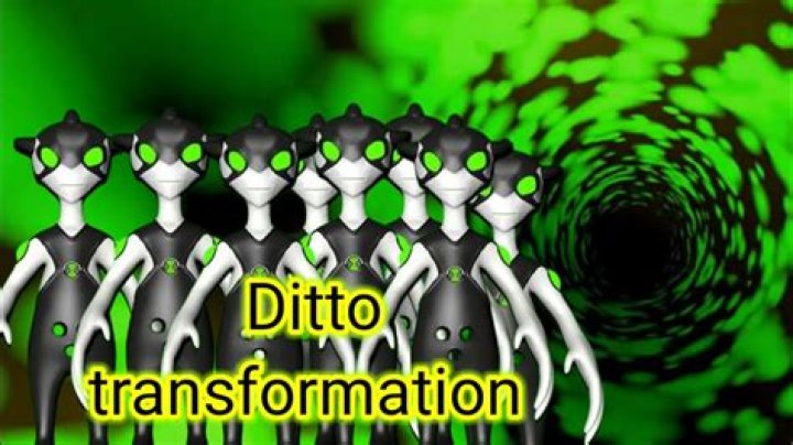 What determines the CP of a transformed Ditto?