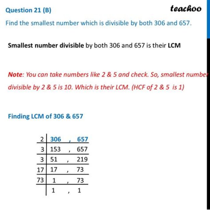 What is easiest way to know it the large number divisible by 57