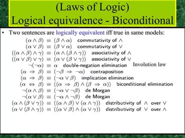 What is logical consequence and logically equivalent in discrete math?