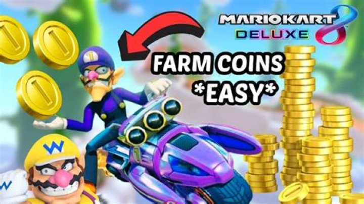 What is the benefit of coins in Mario Kart 8?