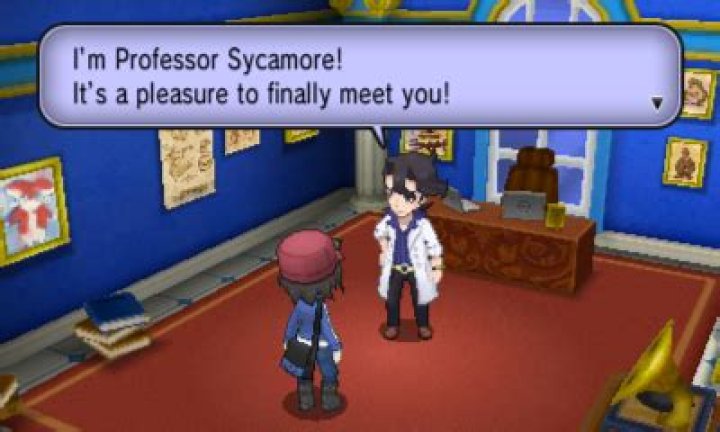What is the item Professor Sycamore is referring to after you meet him in Couriway Town?