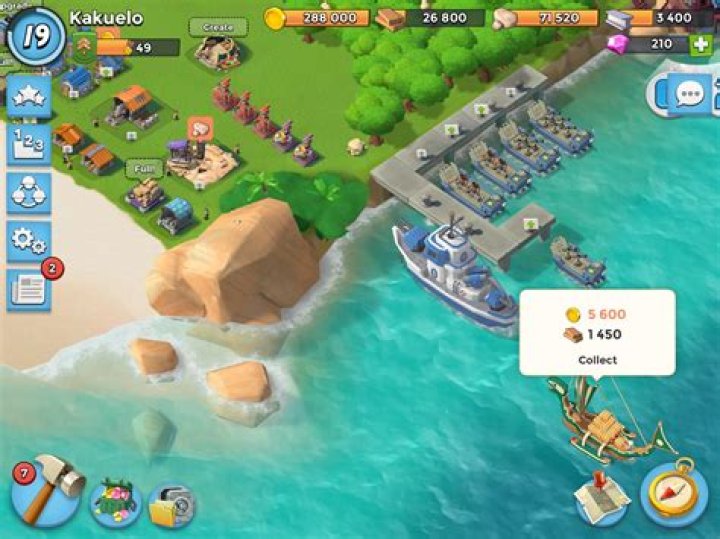 What is the max capacity for resource boats?