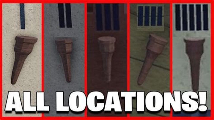 Where are all of the pedestals?