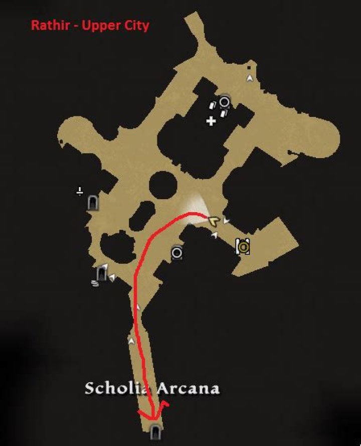 Where can I find Scholia Arcana in Rathir?