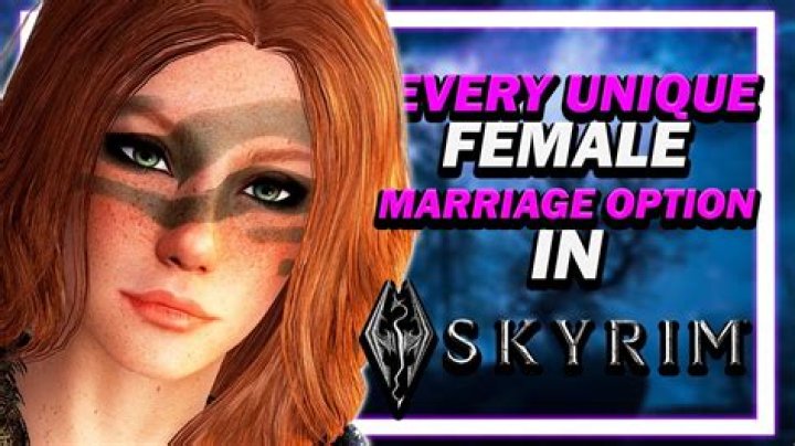 Why can't I complete the marriage in Skyrim?