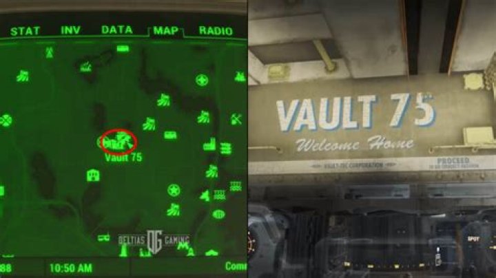 Why is vault 75 quest not activating upon discovery?